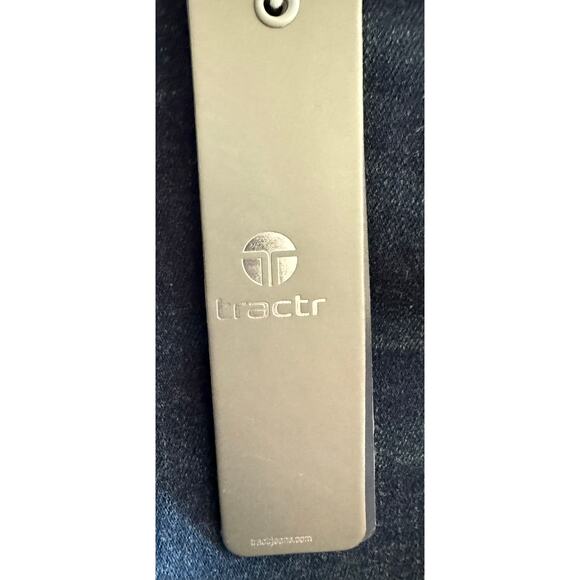 NWT Tractr Nina Skinny Jean Size‎ 6 Indigo Blue Distressed Modern Look - Picture 11 of 11